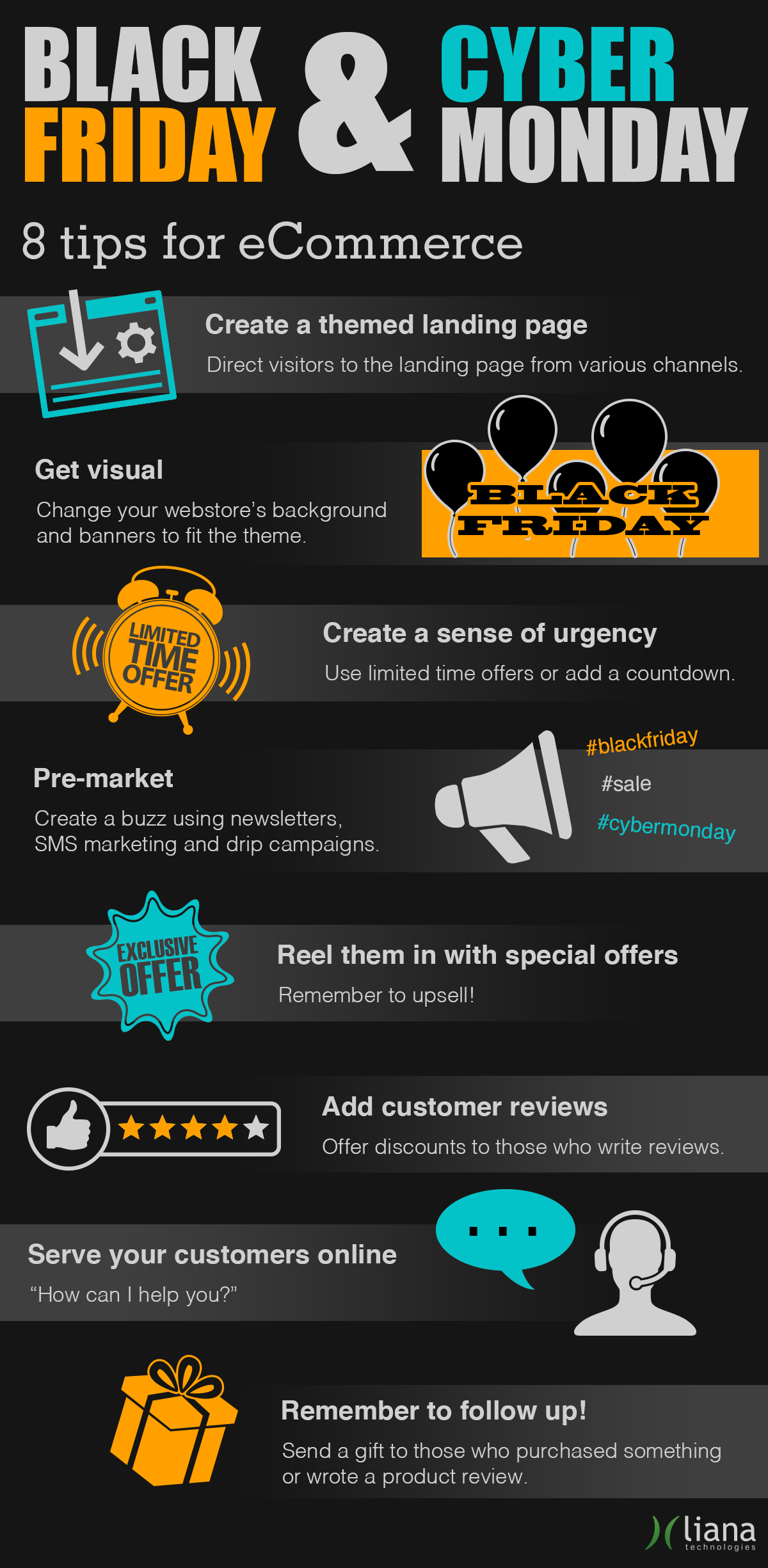 8 tips for eCommerce: how to take full advantage of Black Friday and Cyber Monday?