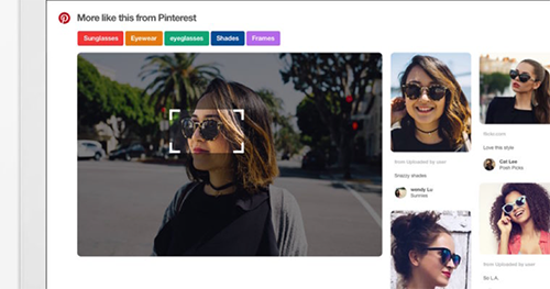 Image recognition introduced by Pinterest