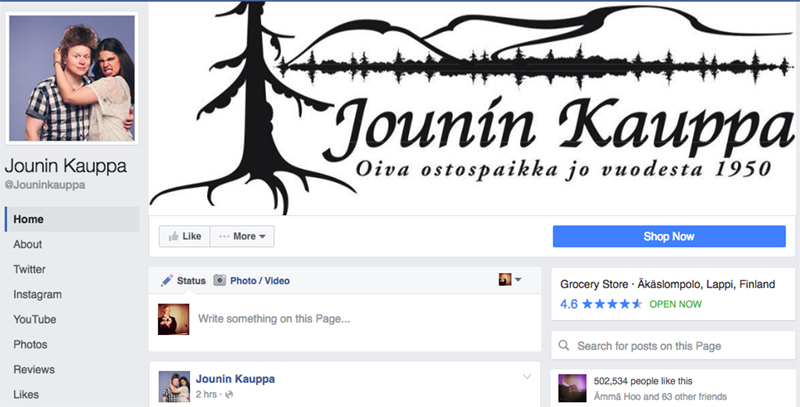 Jounin kauppa FB
